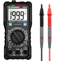 Thumbnail for JACKMEND Digitale Multimeter - Slimme Spanningsmeter met LED zaklamp - AC / DC Voltage Meter - Voltmeter - Multi Volt Meter