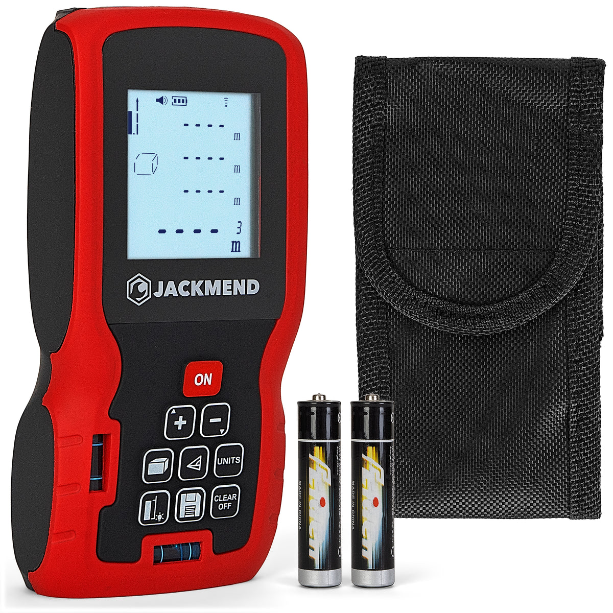 JACKMEND Professionele Laserafstandmeter met 100 Meter Bereik