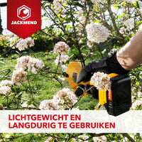Thumbnail for JACKMEND Elektrische Snoeischaar Incl. Opbergkoffer en 2 Accu’s - 35mm Snijdiameter