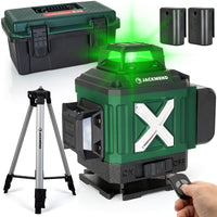 Thumbnail for JACKMEND 4D Kruislijnlaser met Statief 1,45M 4 tot 16 Lijnen - 50 Meter Meetbereik