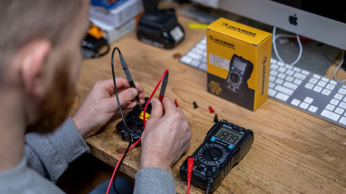Topyond High precision rechargeable digital multimeter, automatic